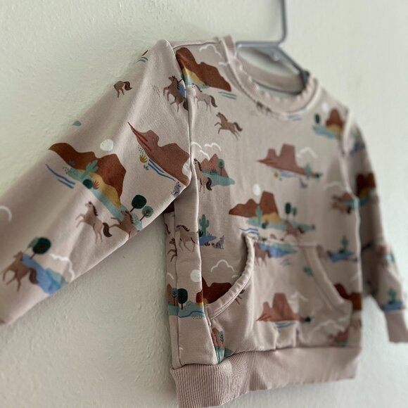 Little Sleepies Play Western Sweatshirt - Picture 1 of 5